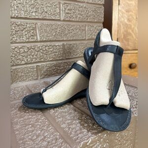 Born Black Leather Women's Sandals